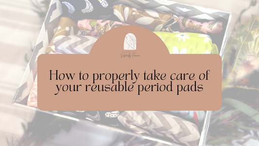 How to properly take care of your flow co reusable sanitary period pads