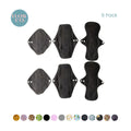 Fully Customisable 6 Pack Eco-Friendly Reusable Cloth Sanitary Pads