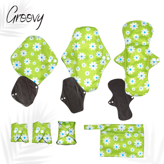 Groovy Eco-Friendly Reusable Cloth Sanitary Pads