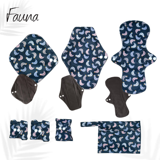 Fauna Eco-Friendly Reusable Cloth Sanitary Pads